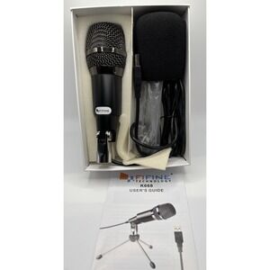 Fifine Plug & Play Home Studio USB Condenser Microphone for Windows PC -‎ K668